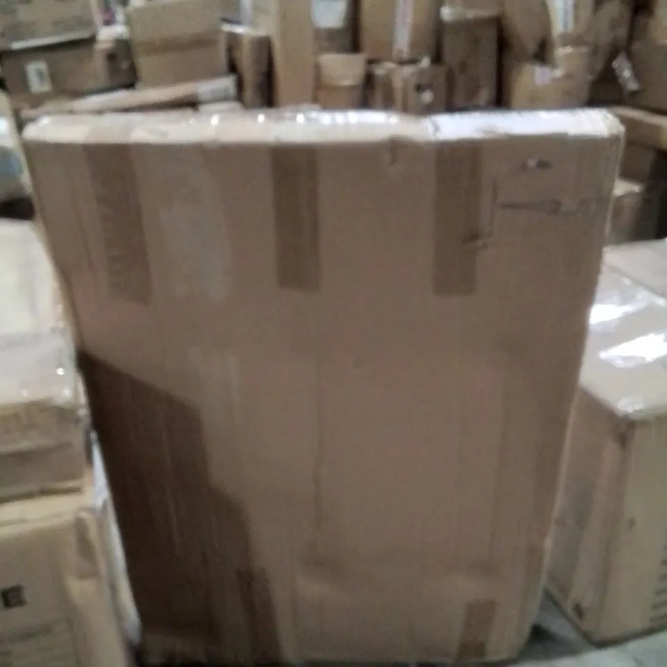 BOXED OVAL FRAME MIRROR 