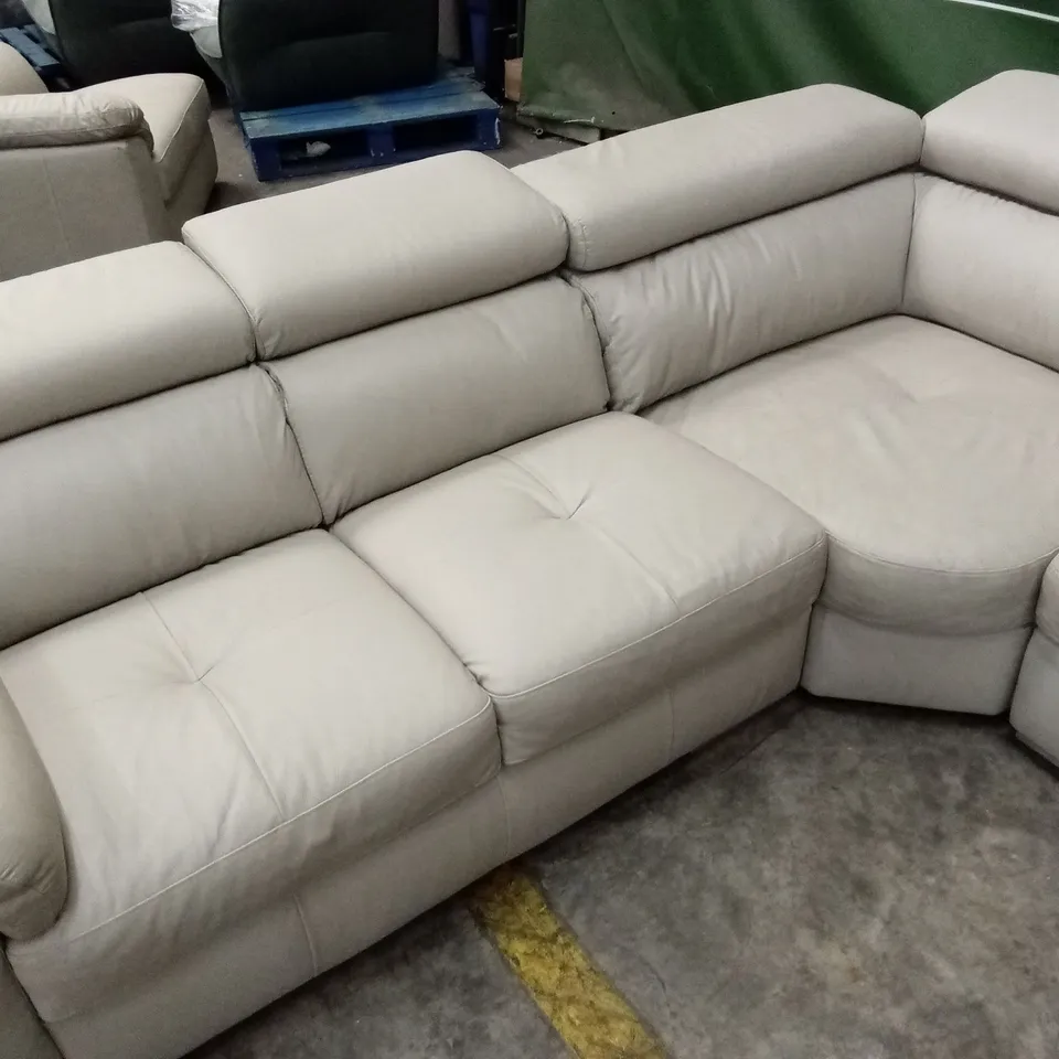 BRADY PREMIUM LEATHER CORNER SOFA 