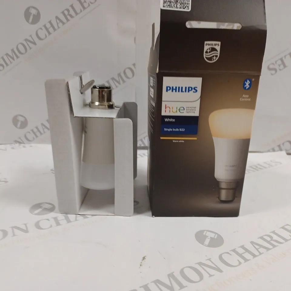 PHILIPS HUE WHITE SINGLE BULB B22 