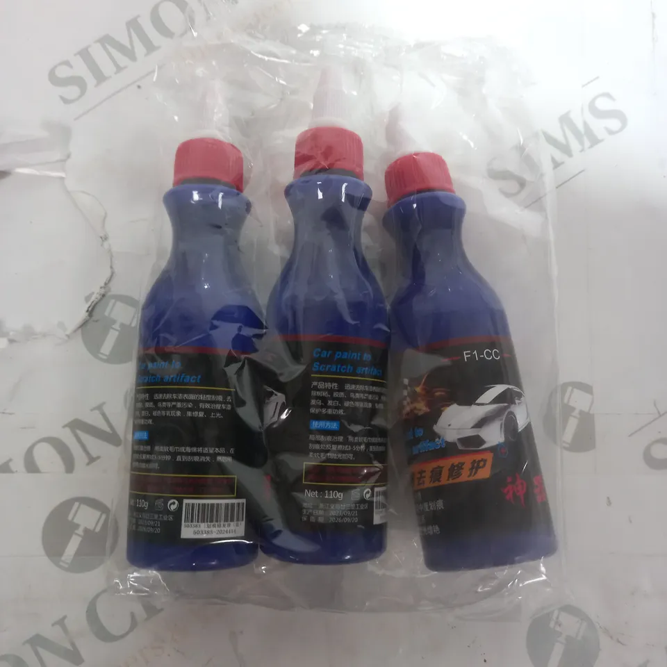 SET OF 3 CAR PAINT 