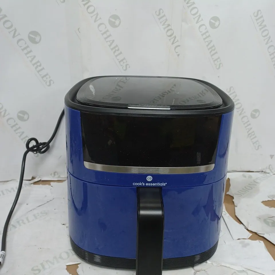 COOK'S ESSENTIALS 4L DIGITAL AIR FRYER IN NAVY 