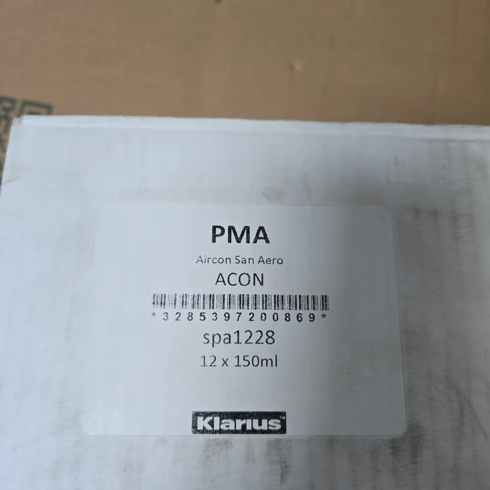 PMA AIR-CON SANITISER MAINTENANCE – 12 X 150ML AEROSOL CANS