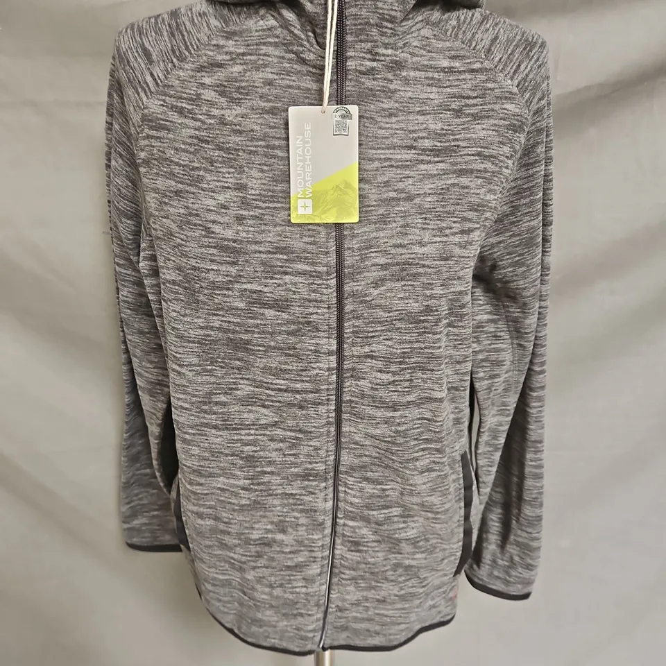 MOUNTAIN WAREHOUSE SNOWDON II HOODIE IN BLACK MIX SIZE S/P