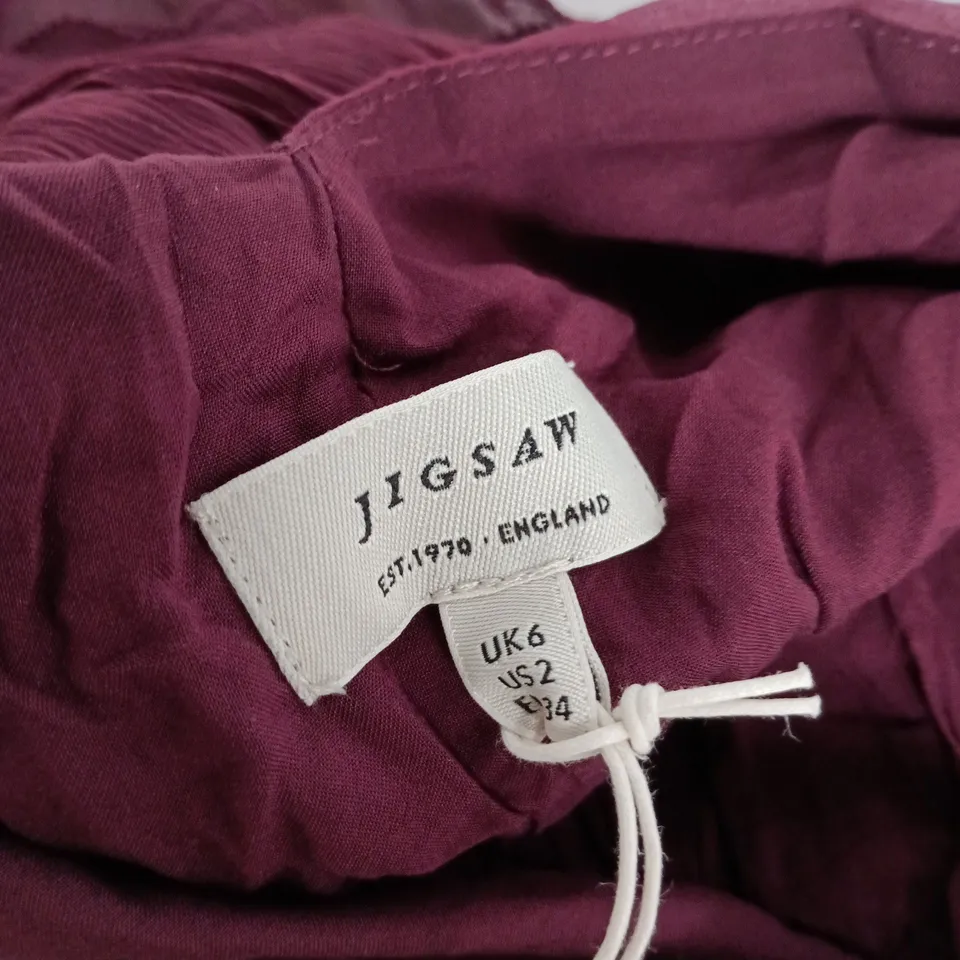 JIGSAW WOMEN’S PLUM DRESS – UK6 (US 2 / EU 34)