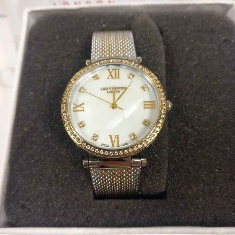 BOXED LEE COOPER LONDON WRIST WATCH