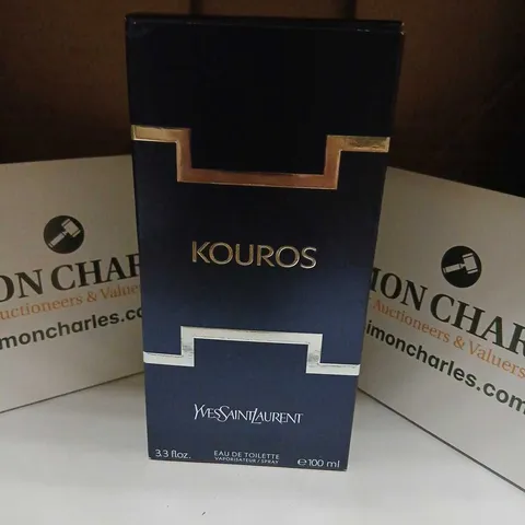 BOXED  YVES SAINT LAURENT KOUROS EAU DE TOILETTE 100ML