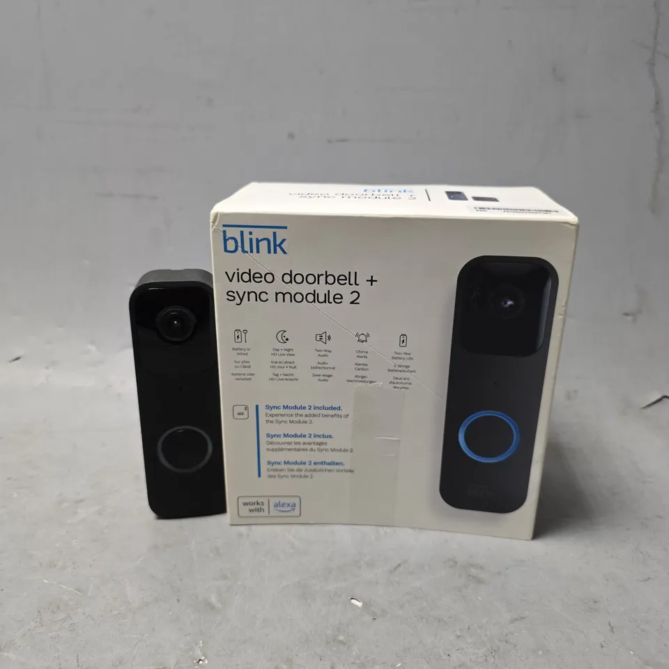 BLINK VIDEO DOORBELL RRP £114.99