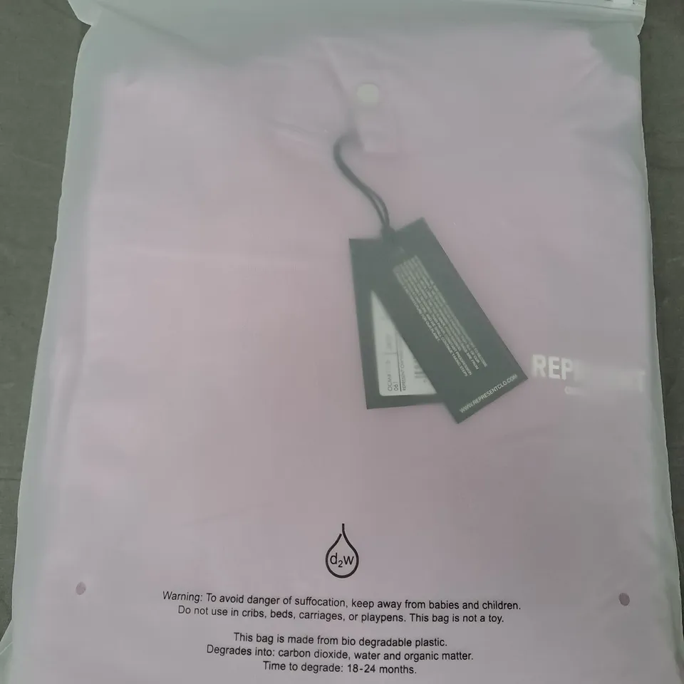 REPRESENT OWNERS CLUB HOODIE PASTEL LILAC SIZE LARGE