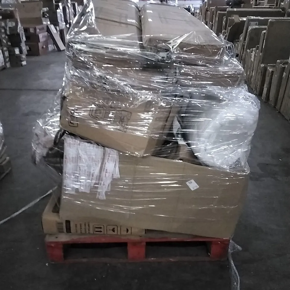 PALLET OF HOUSEHOLD ITEMS TO INCLUDE BOOT STAND, 12L DEHUMIDIFIER AND POWER WASHER