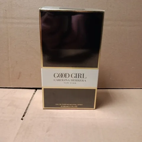 BOXED AND SEALED CAROLINA HERRERA GOOD GIRL EAU DE PARFUM 80ML