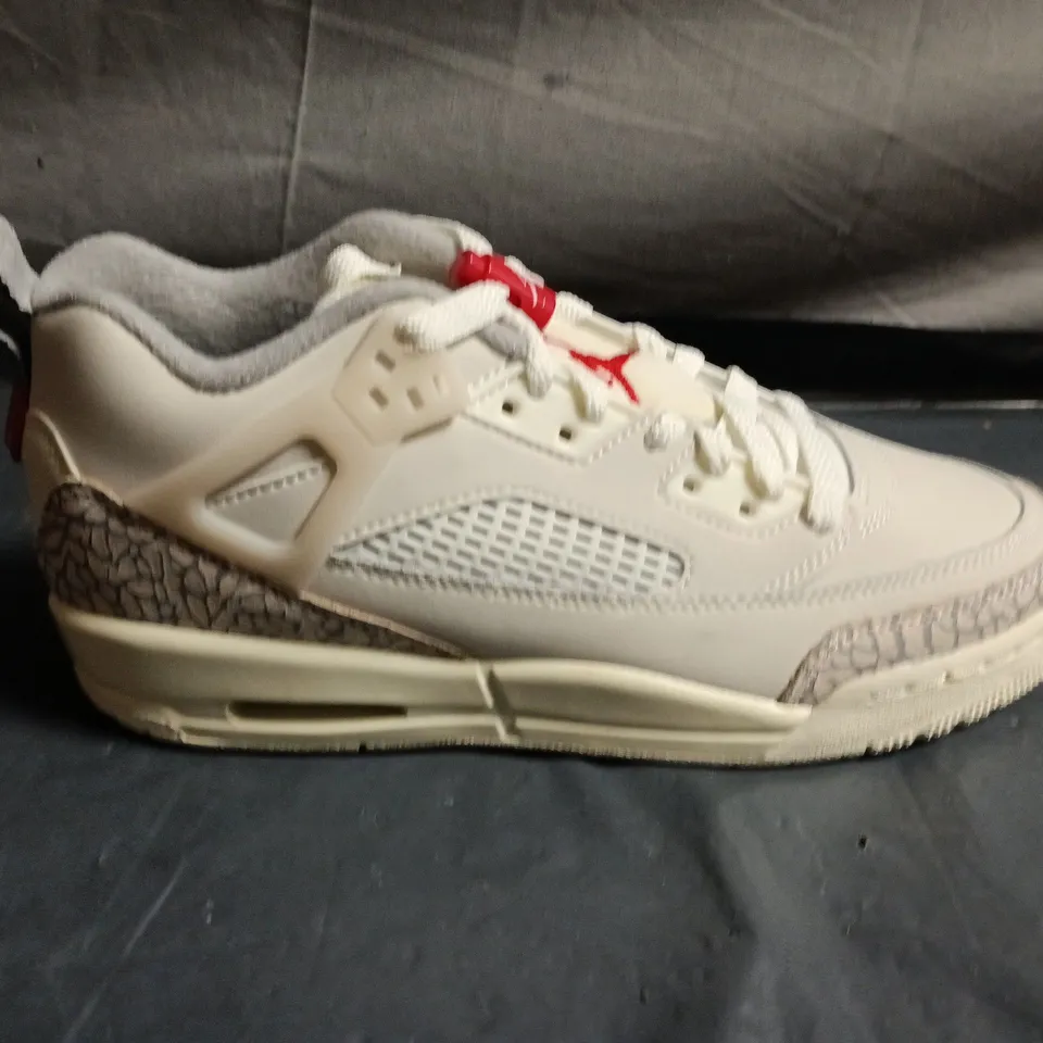 PAIR OF Air Jordan 4 Retro White Cement Sneakers – UK SIZE UNSPECIFIED