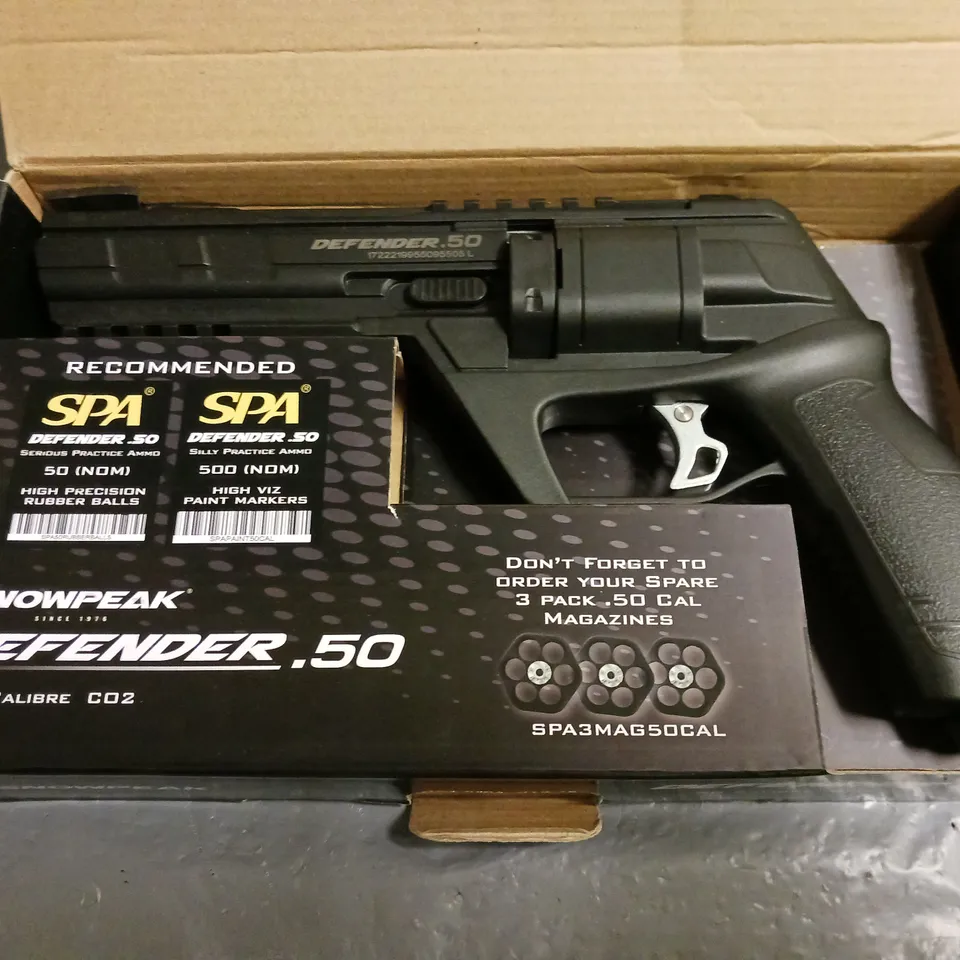 BOXED SNOWPEAK DEFENDER 5.0 CO2 PISTOL