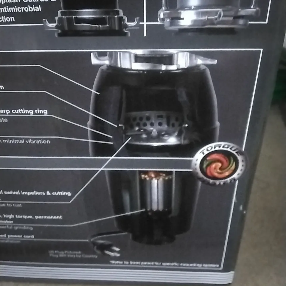RANGEMASTER 1/2 HP WAST DISPOSAL UNIT 