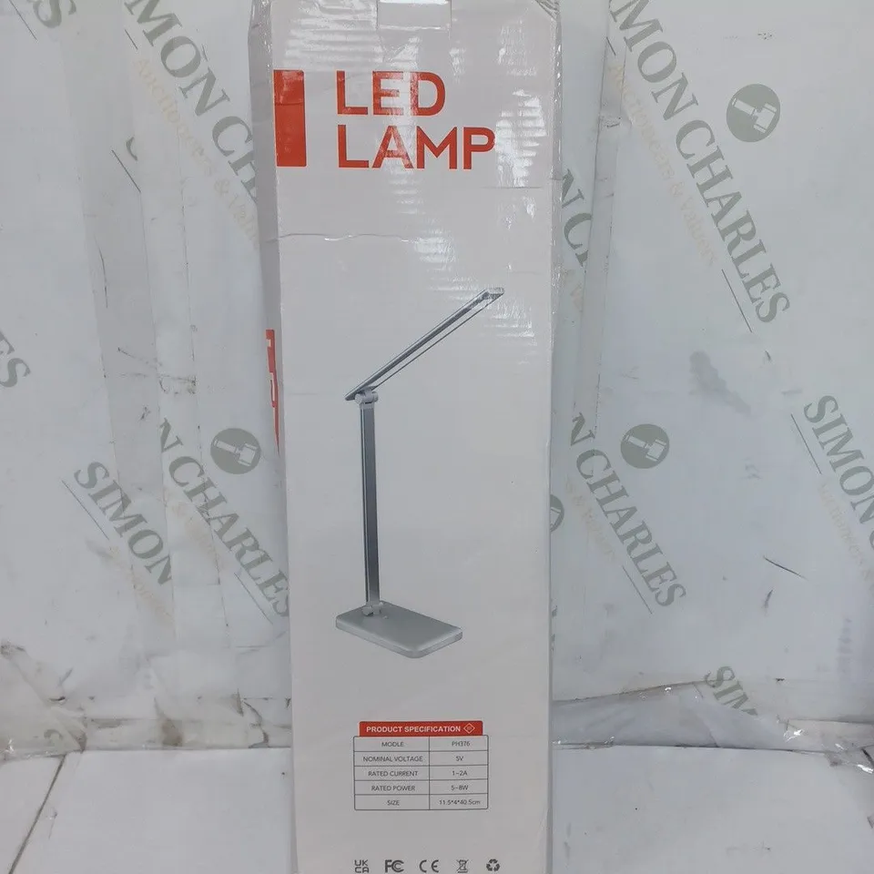 BOXED LED DESK LAMP PH376 TOUCH SWITCH, WIRELESS CHARGING