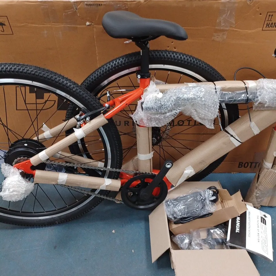 LECTOR ADVENTURER LOW STEP 36V ELECTRIC BIKE - ORANGE / COLLECTION ONLY