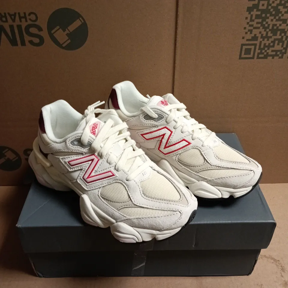 BOXED PAIR OF NEW BALANCE 9060 TRAINERS - 5