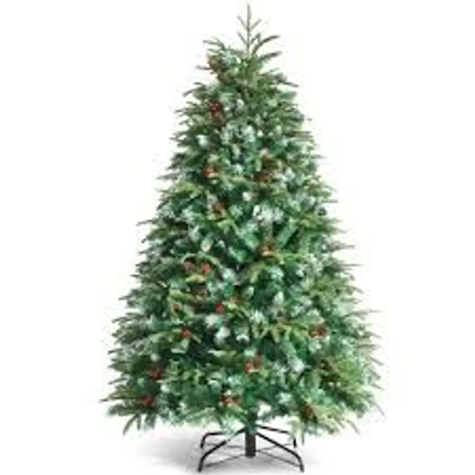 BOXED COSTWAY MULTICOLOUR LED PRE-LIT ARTIFICIAL CHRISTMAS TREE 5FT