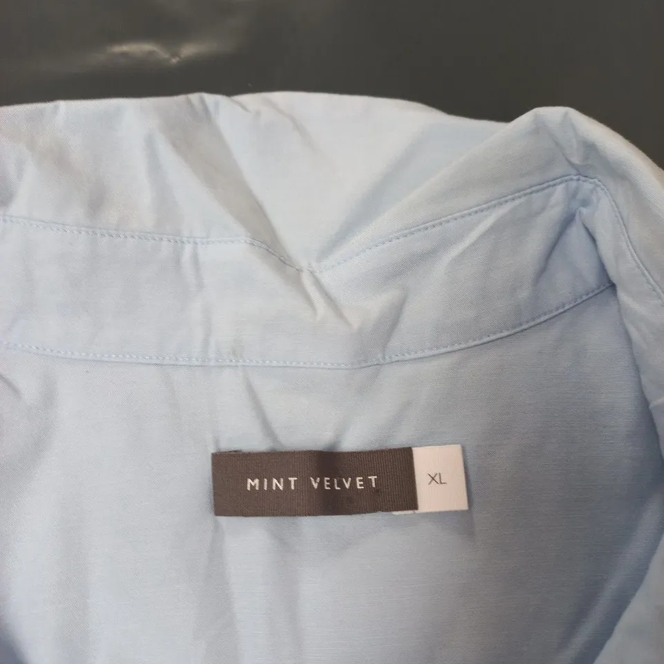 MINT VELVET BLUE EMBELLISHED SHIRT – UK SIZE XL