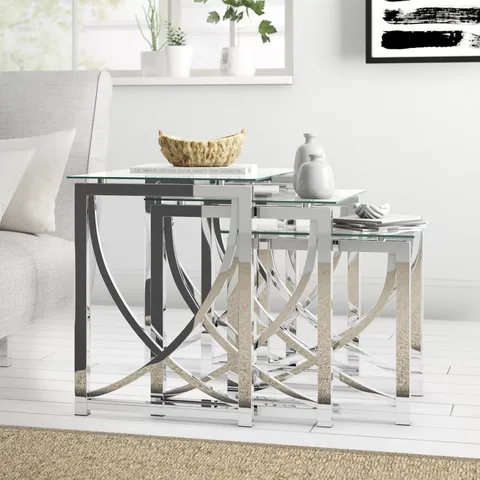 BOXED STRATHCONA 2 PIECE NEST OF TABLES