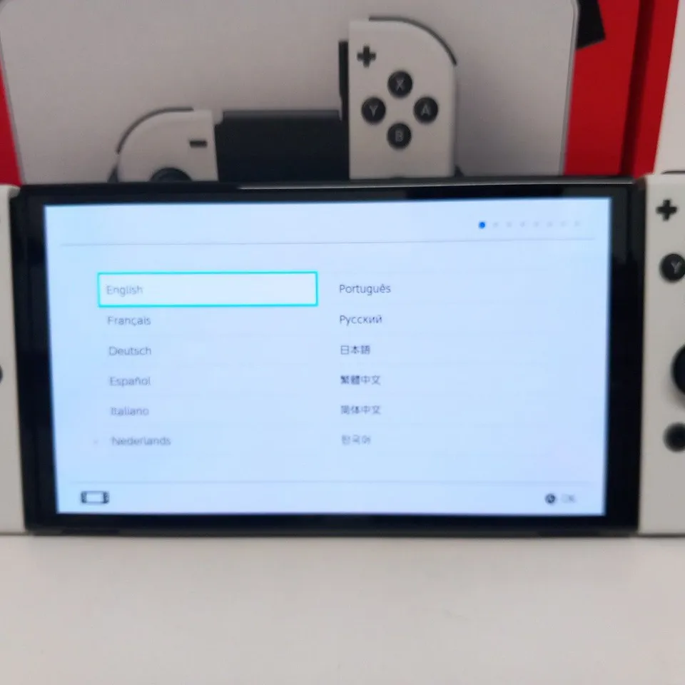BOXED NINTENDO SWITCH OLED MODEL