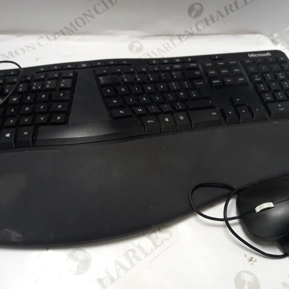 MICROSOFT ERGONOMIC KEYBOARD AND MOUSE