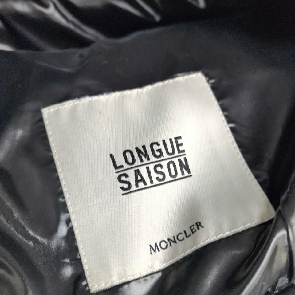 MONCLER LONGUE SAISON QUILTED DOWN GILLET, BLACK