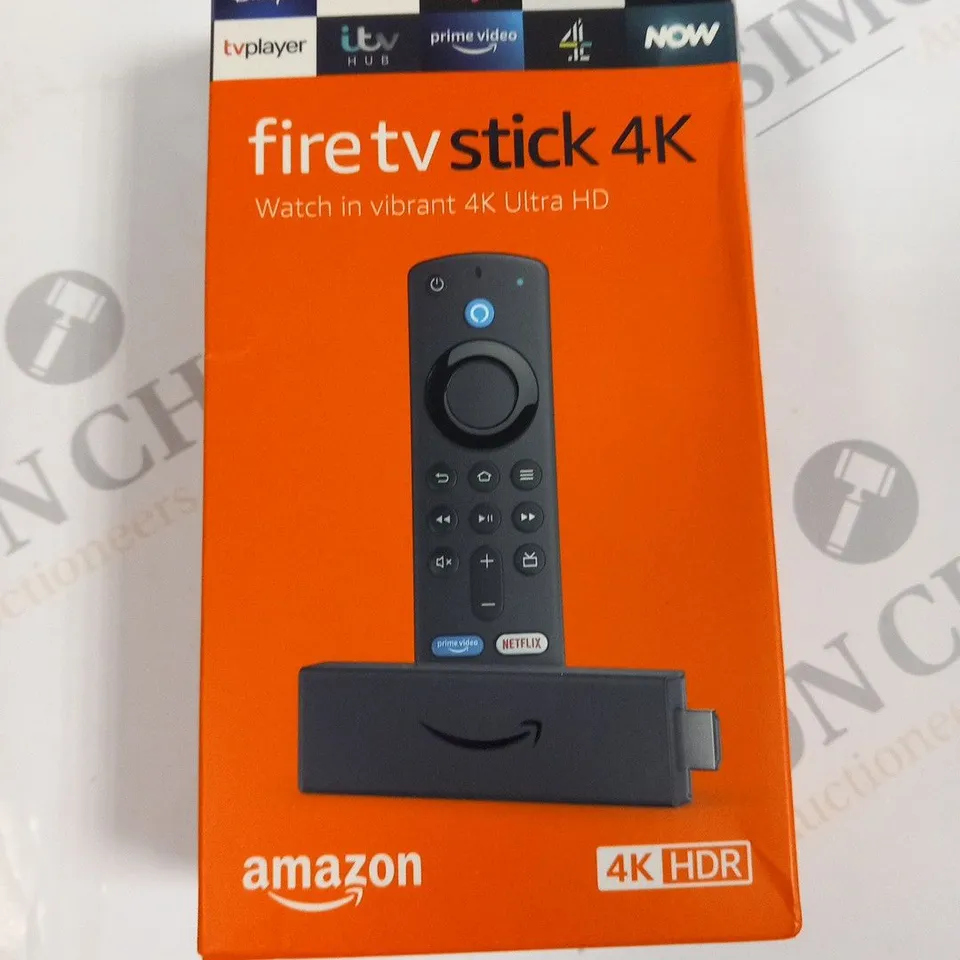 BOXED AMAZON FIRE TV STICK 4K