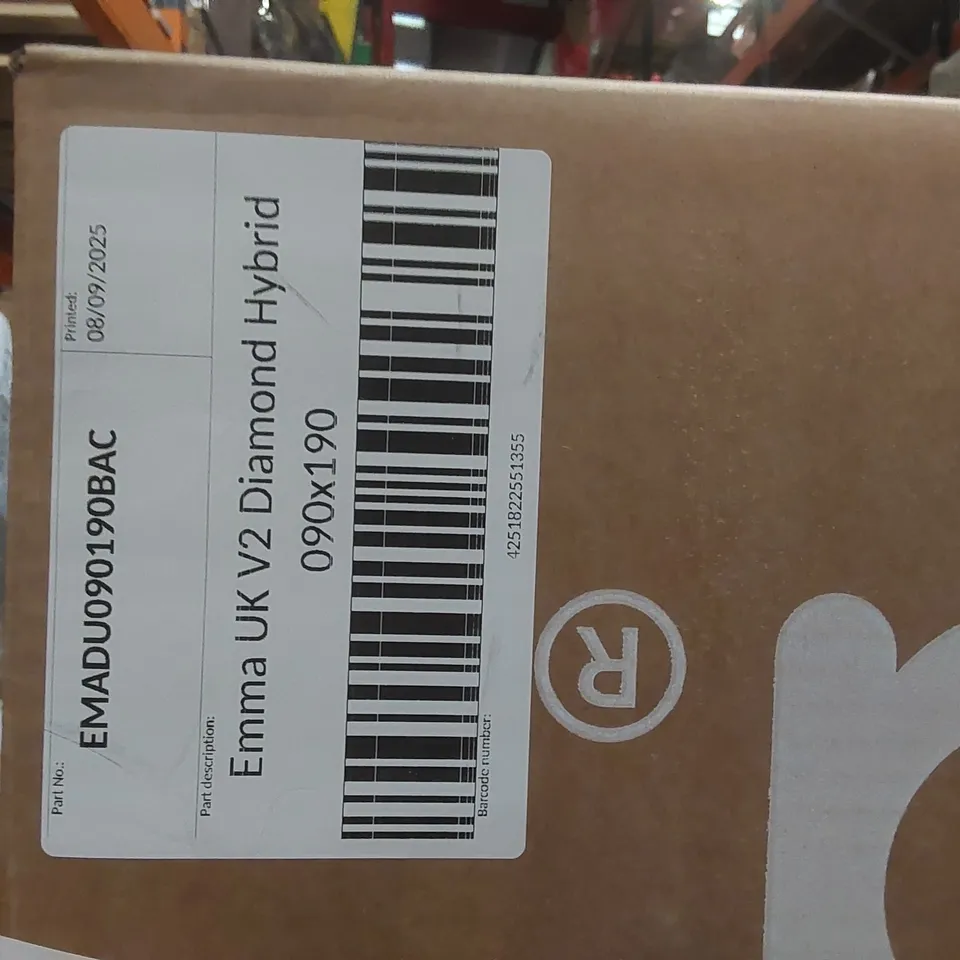 BRAND NEW BOXED EMMA UK V2 DIAMOND HYBRID 90 x 190CM SINGLE MATTRESS 