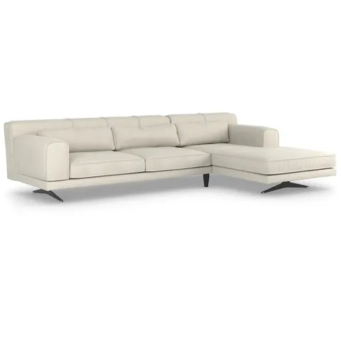 BRAND NEW WRAPPED VIVENSE RODANTHE UPHOLSTERED CORNER CHAISE SOFA - CREAM