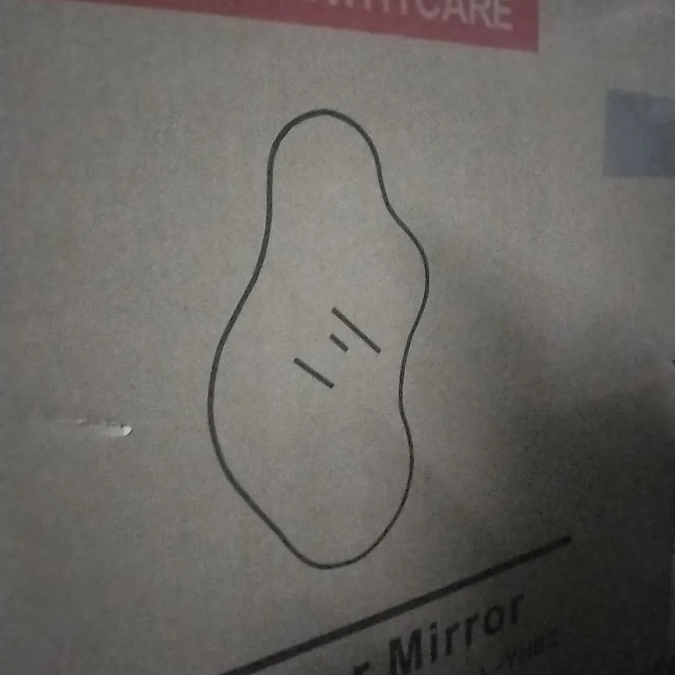 BOXED IRREGULAR MIRROR 
