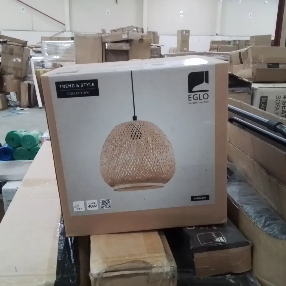 BOXED FUHRMAN 1-LIGHT SINGLE PENDANT (1 BOX)