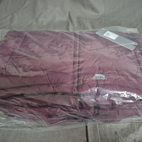 SEALED TREPASS ELEGANT FEMALE PADDED JACKET IN FIG - SIZE SMALL