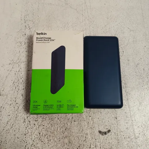 BOXED BELKIN BOOOSTCHARGE POWER BANK 20K