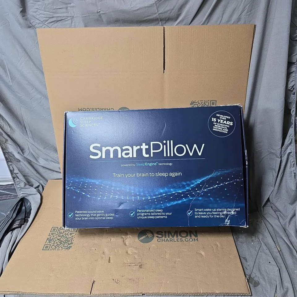 CAMBRIDGE SLEEP SCIENCES SMARTPILLOW – BOXED