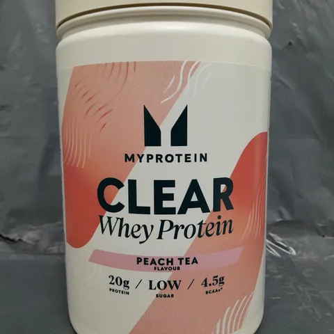 MY PROTEIN CLEAR WHEY PROTEIN - PEACH TEA FLAVOUR