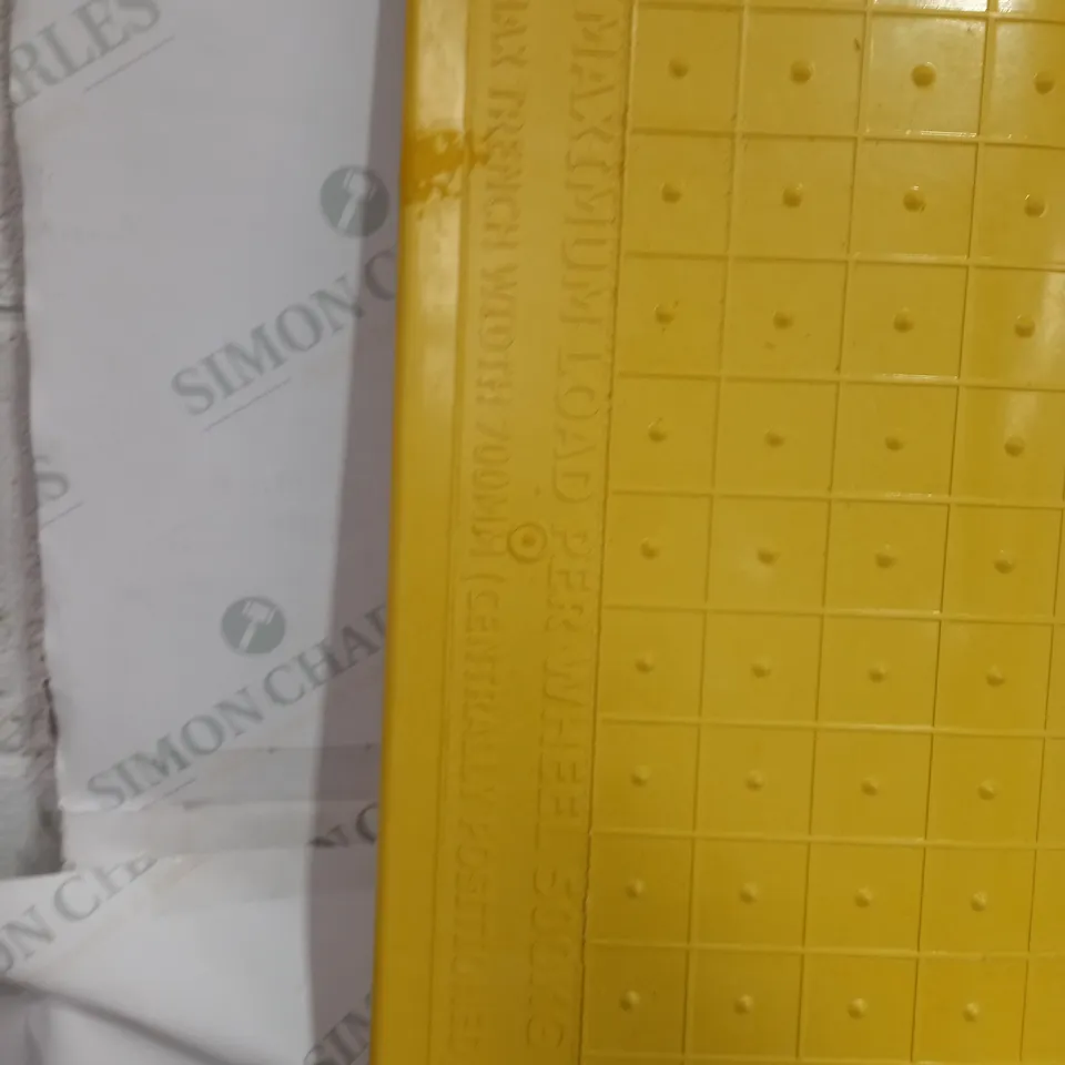 HEAVY DUTY YELLOW TRENCH COVER - COLLECTION ONLY 