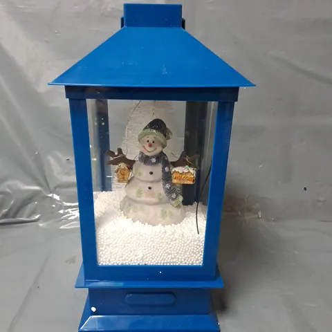 CHRISTMAS SNOW LANTERN