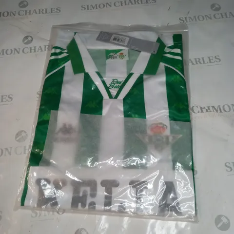 BAGGED REAL BETIS RETRO HOME SHIRT SIZE M