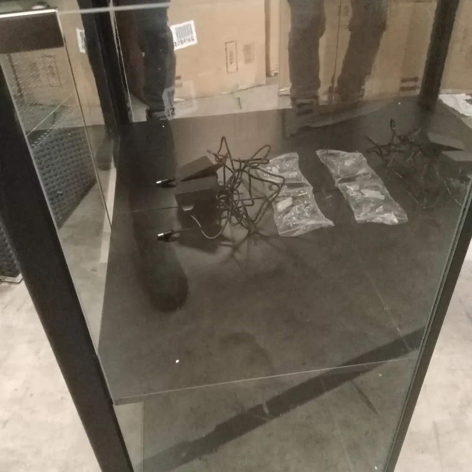 DESIGNER LED-LIT DISPLAY CABINET