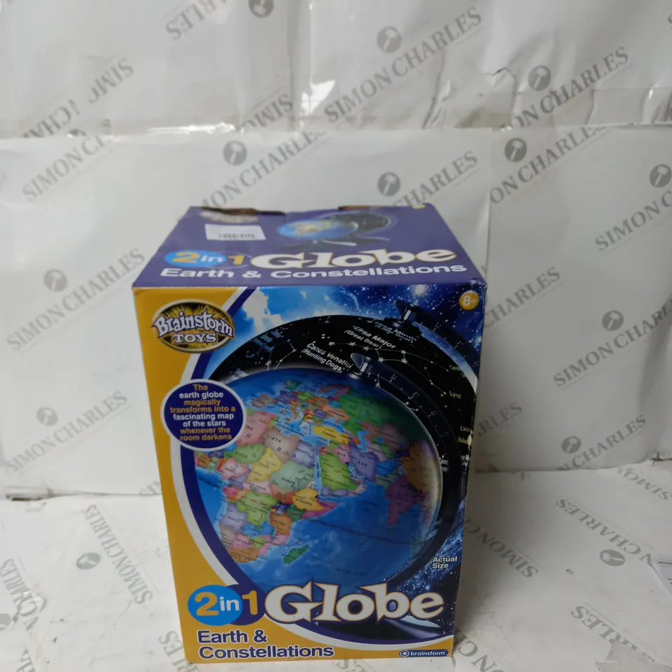 BRAINSTORM TOYS 2-IN-1 EARTH AND CONSTELLATION GLOBE RRP £45