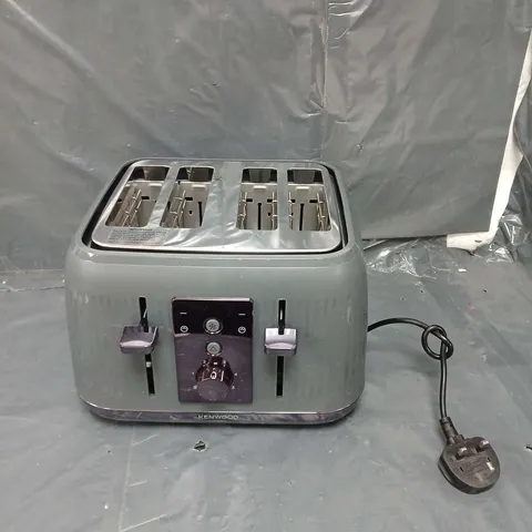 BOXED KENWOOD GREY 4 SLICE TOASTER 