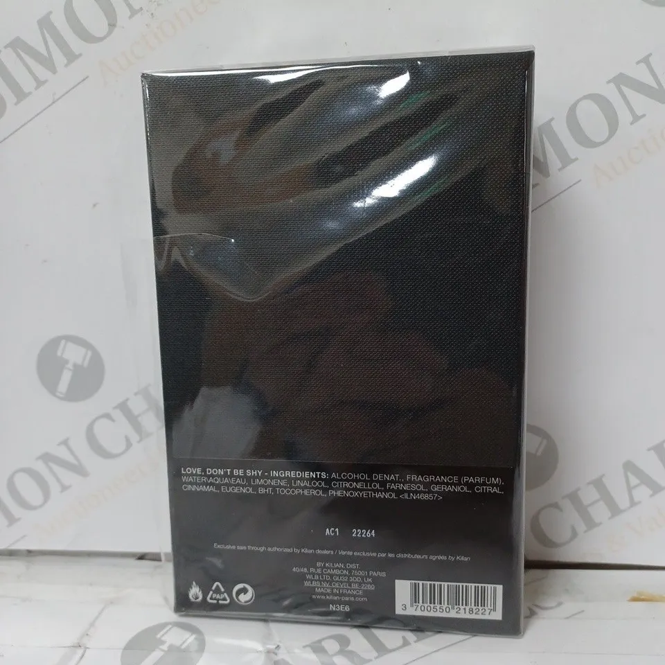 LOVE BY KILIAN DON'T BE SHY EAU DE PARFUM 50ML - SEALED