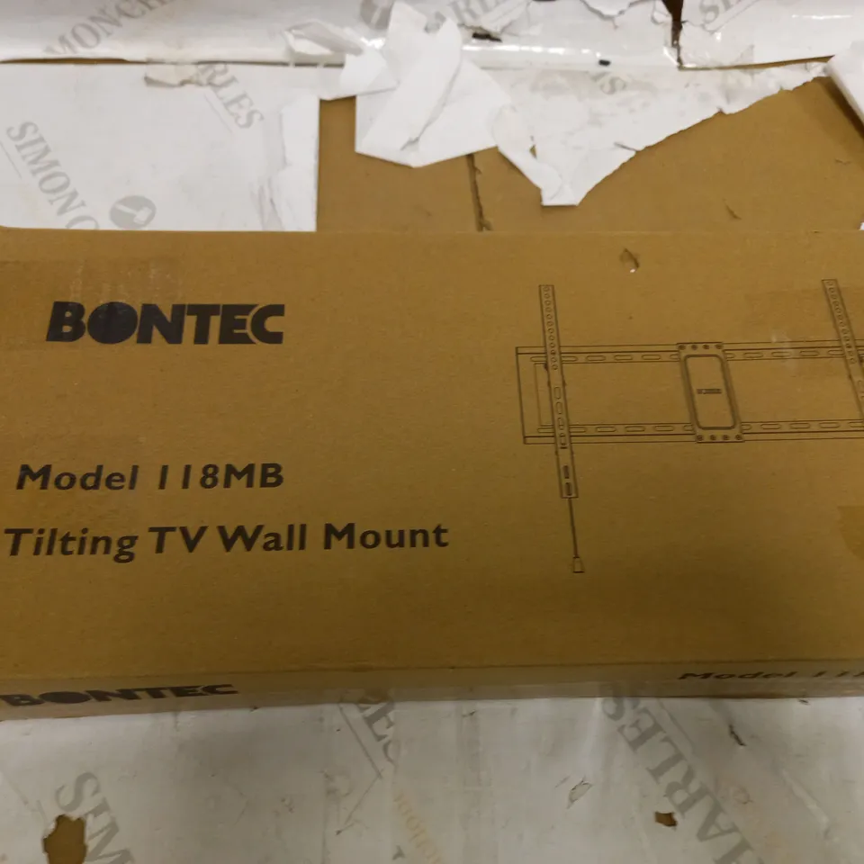 BONTEC MODEL 118MB TILTING TV WALL MOUNT 