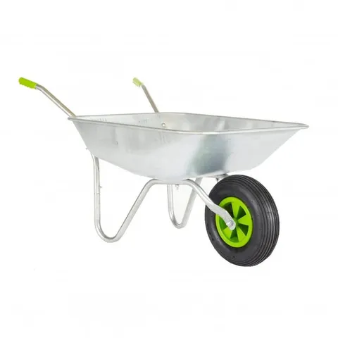 BOXED NEO 65 LITRE WHEELBARROW WITH GALVANISED PNEUMATIC TYRE (1 BOX)