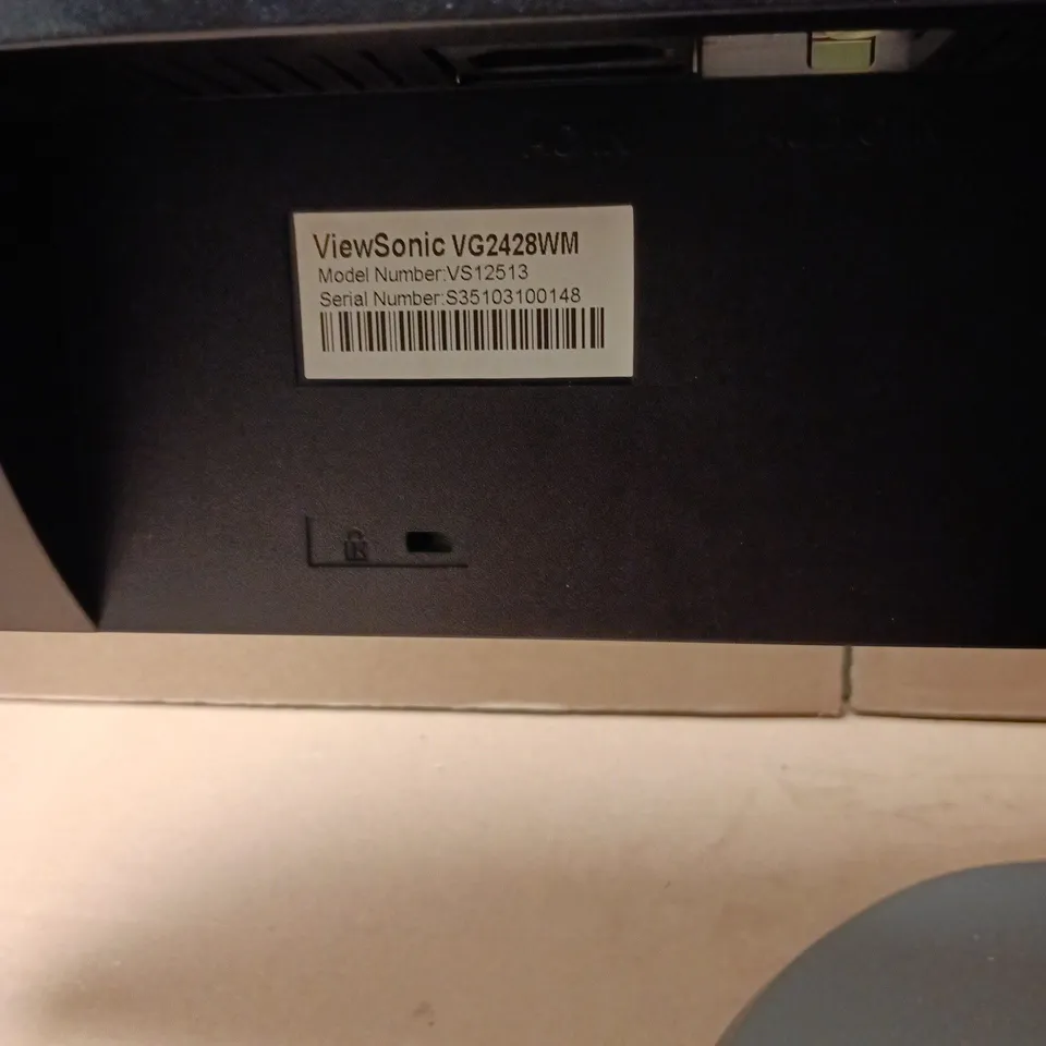 VIEWSONIC VG2428WM MONITOR