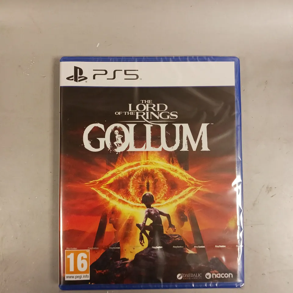 15 X BRAND NEW SEALED THE LORD OF THE RINGS GOLLUM VIDEO GAMES FOR PS5 