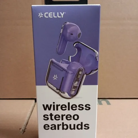 CELLY WIRELESS STEREO EARBUDS – BOXED
