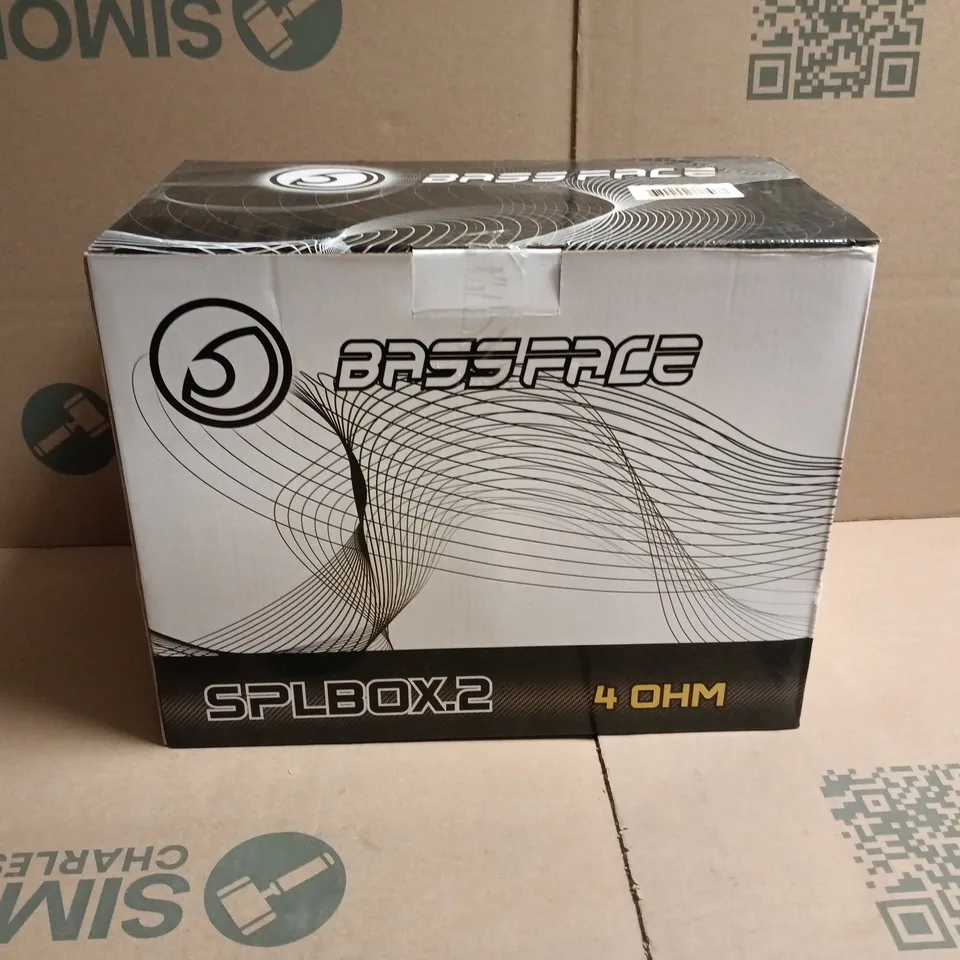 BASS FACE SPLBOX.2 40HM MARINE BOX SPEAKER SYSTEM 3 WAY WEATHERPROOF BOXED