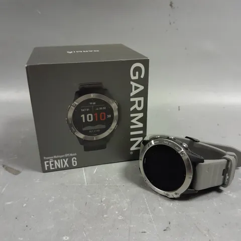 BOXED GARMIN FENIX 6 MULTISPORT GPS WATCH 