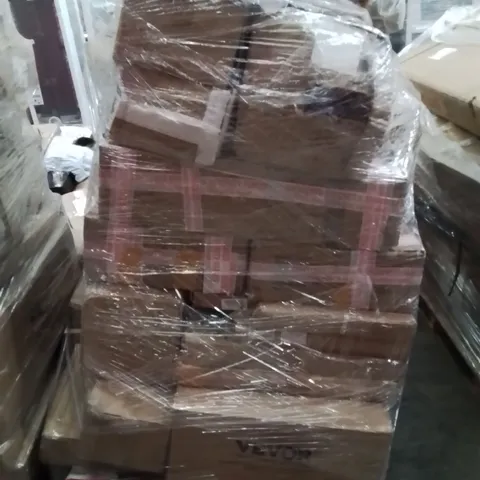 PALLET CONTAINING VARIOUS ASSORTED BOXED ITEMS TO INCLUDE,  EXPANDABLE HOSES, VACUUM CLEANER,  LED LIGHTS, CAR PARTS AND LOTS MORE UNMARKED BOXED ITEMS 